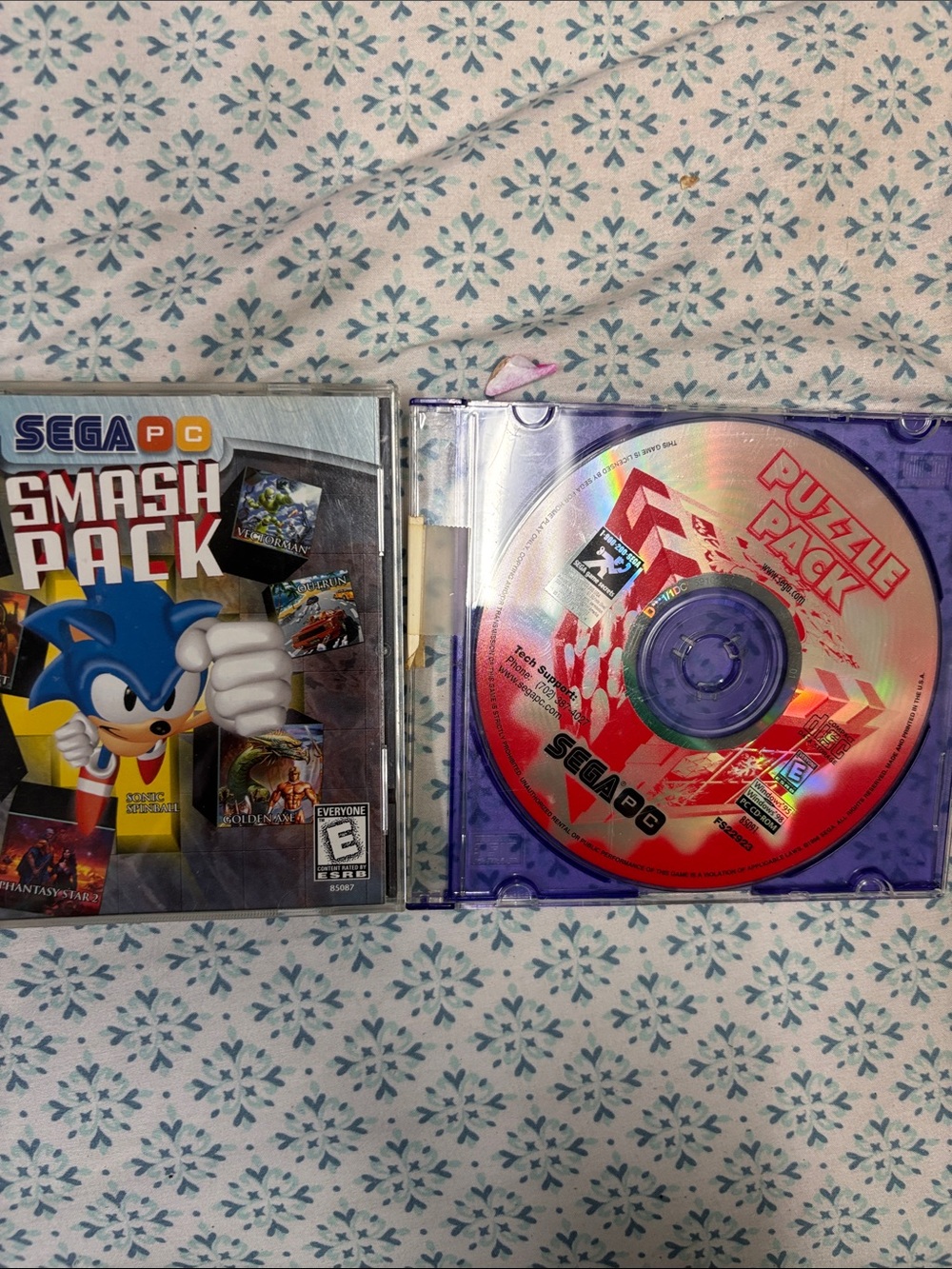 Smash Pack PC Game sega and puzzle pack